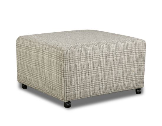 Picture of Glenplaid-Berber Ottoman