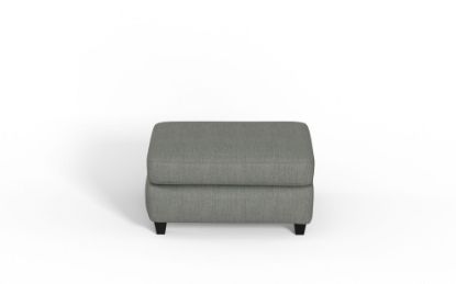 Picture of Garve-Chrome Ottoman