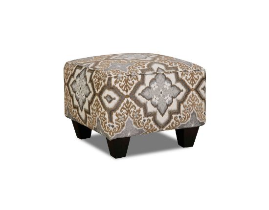 Picture of Monarch-Linen Ottoman