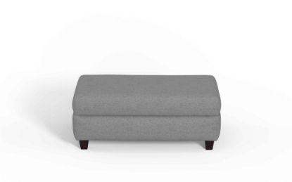 Picture of Fluffdaddy-Wallstreet Gray Ottoman