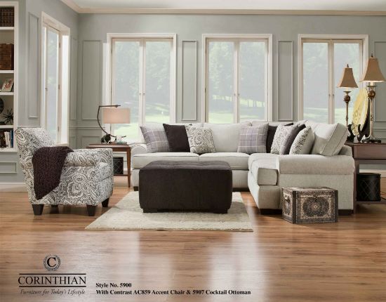 Picture of Griffin-Menswear 2-Piece Sectional Right Facing 