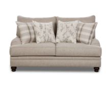 Picture of Celadon-Raffia Loveseat