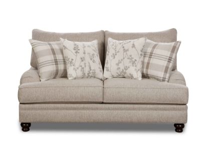 Picture of Celadon-Raffia Loveseat