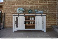 Picture of Pueblo White 60" TV Stand