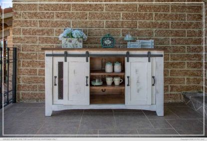 Picture of Pueblo White 70" TV Stand