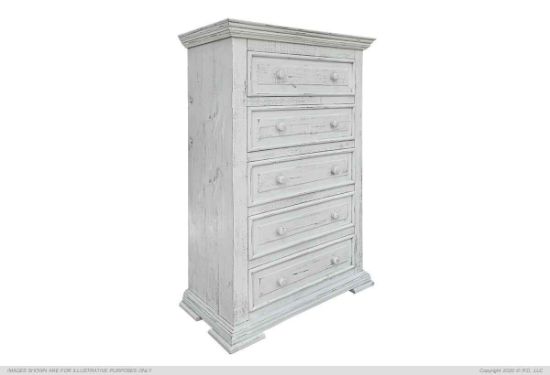 Picture of Terra White Chest Drawers