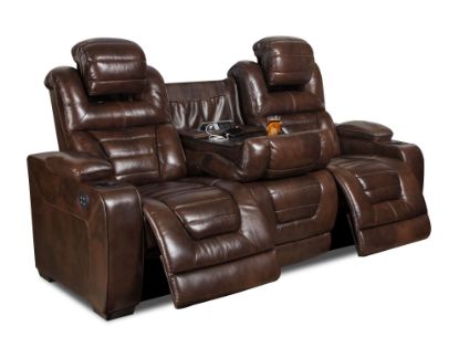 Picture of Manhattan-Brown Motion Sofa