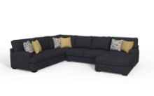 Picture of Fluffdaddy-Carbon 3-Piece Sectional Right Facing