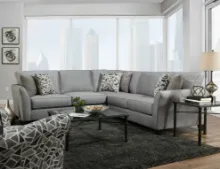 Picture of Madonna-Silver 2-Piece Sectional Left Facing