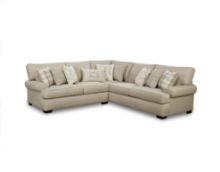 Picture of Celadon-Raffia Gray Left Arm Loveseat