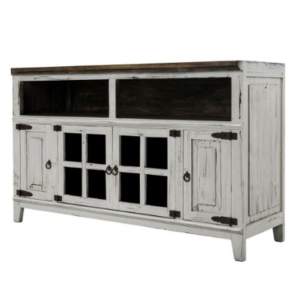 Picture of Hacienda White TV Stand