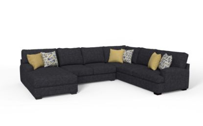 Picture of Fluffdaddy-Carbon 3-Piece Sectional Left Facing