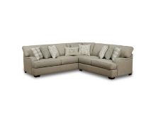 Picture of Celadon-Raffia Beige Left Arm Sofa