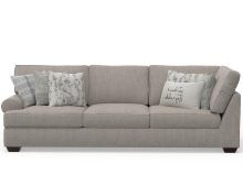 Picture of Celadon-Raffia Gray Left Arm Sofa